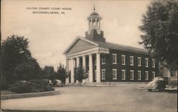 Fulton County Court House Postcard