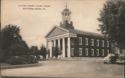 Fulton County Court House Mcconnellsburg, PA Postcard Postcard Postcard