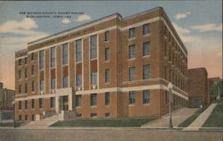 Des Moines County Court House Burlington, IA Postcard Postcard Postcard