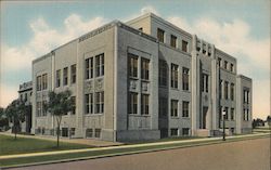 Curry County Court House Postcard