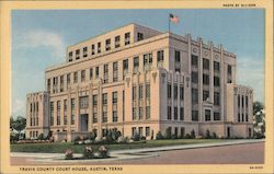 Travis County Court House Postcard