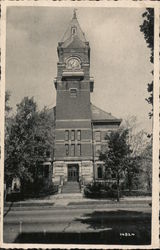 Clarion County Court House Postcard