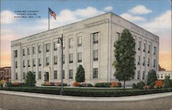Howard County Court House Postcard