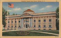 Columbia County Court House Postcard