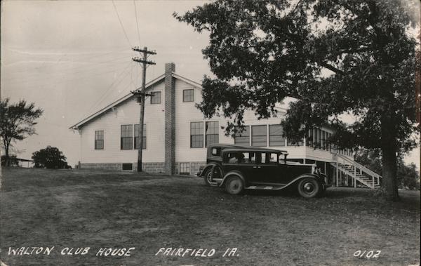 Walton Club House Fairfield Iowa