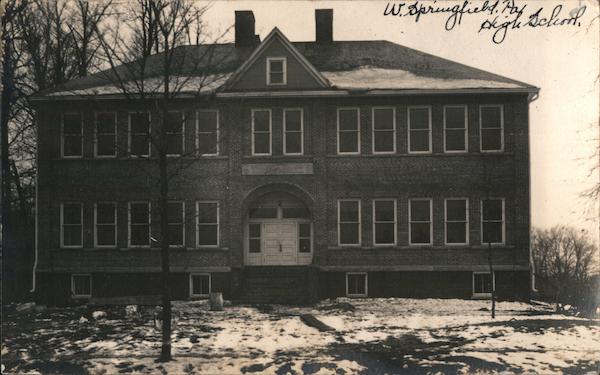 High School West Springfield Pennsylvania