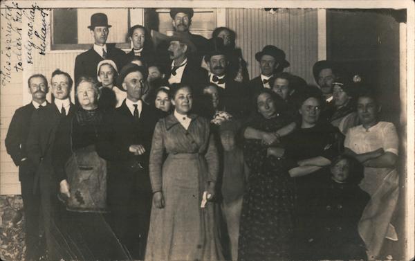 Snapshot of Halloween Party Attendees West Springfield Pennsylvania