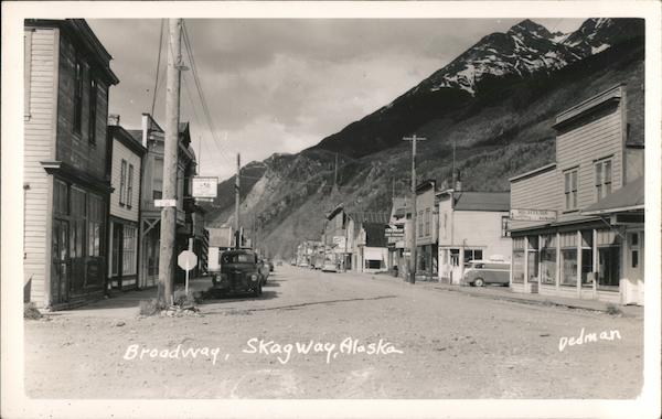 Broadway Skagway Alaska Dedman
