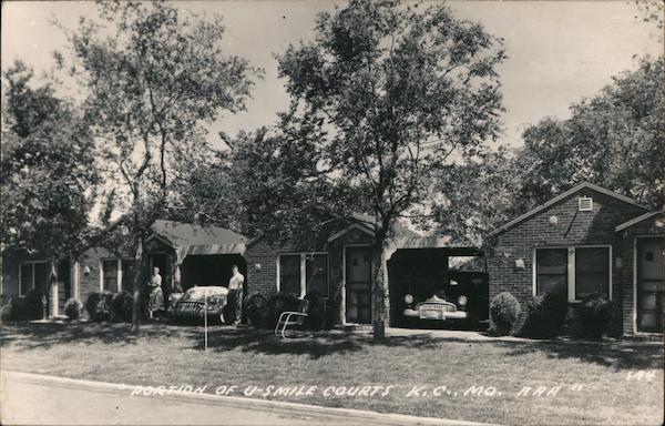 Portion of U-Smile Courts Kansas City Missouri