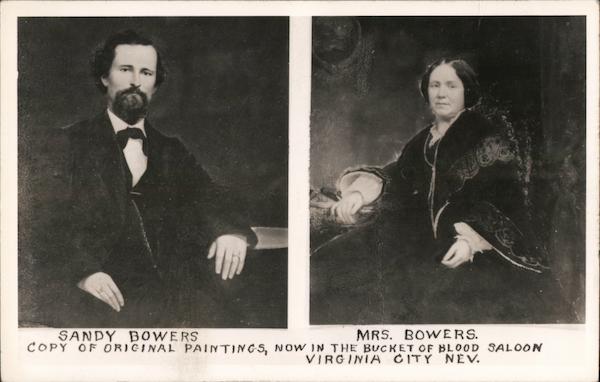 Sandy Bowers, Mrs. Bowers Virginia City Nevada