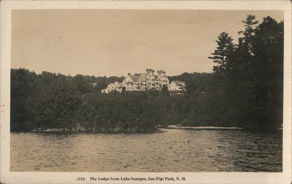 The Lodge from Lake Sunapee, Soo Nipi Park New London New Hampshire