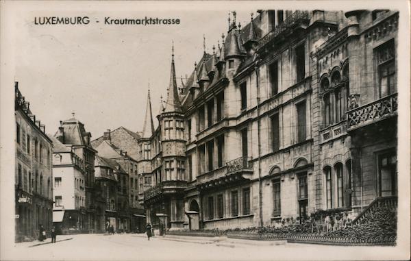 Krautmarktstrasse Luxemburg Luxembourg