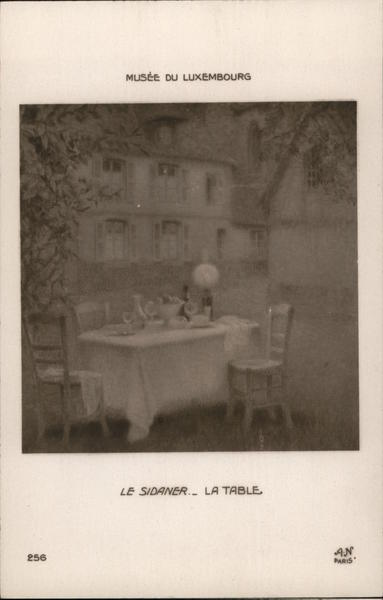 Le Sidaner - La Table, Musée du Luxembourg Paris France