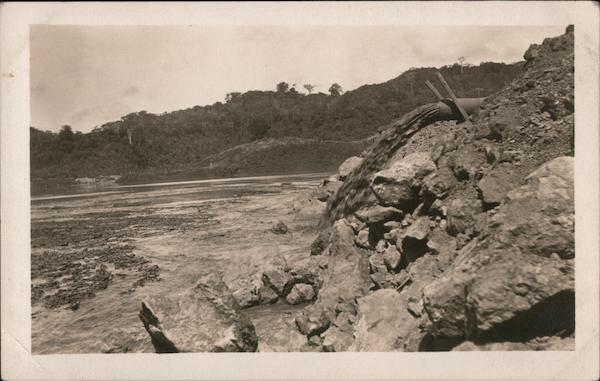 Dredge Discharge Gatun Panama