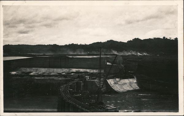 Spillway of Gatun Dam Panama