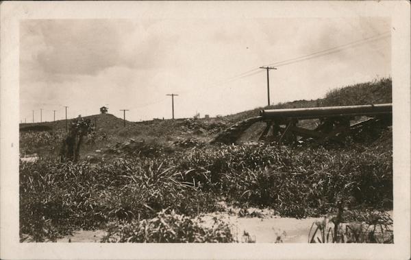 Overflow From Dam Panama