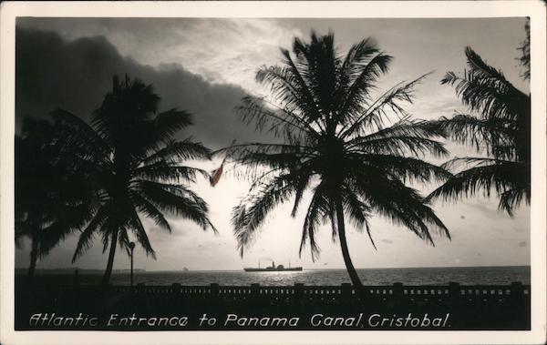 Atlantic Entrance to Panama Canal Cristobal