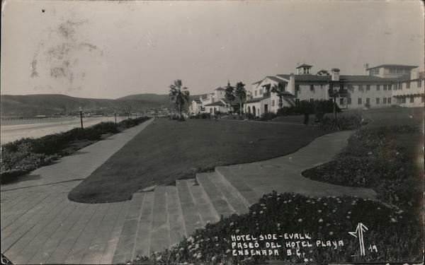 Hotel Side - Paseo Del Hotel Playa Ensenada BC Mexico