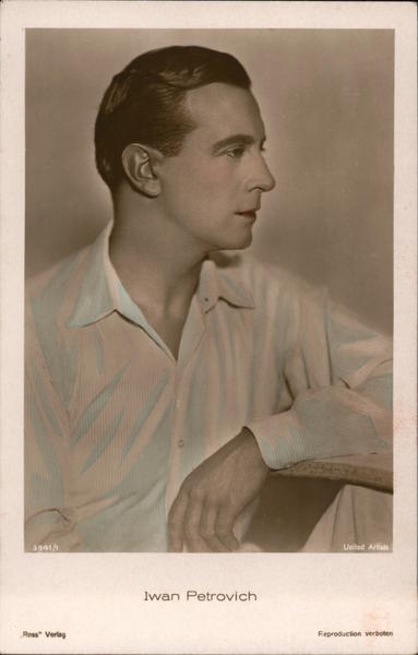 Iwan Petrovich Ross Verlag Actors