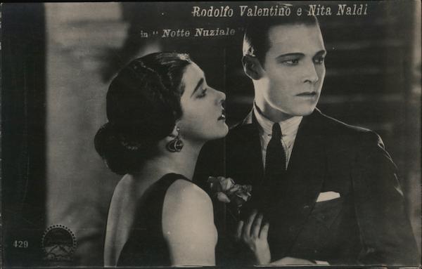 Rodolfo Valentino and Nita Naldi Actors