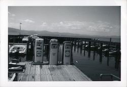 Boat Basin, South Shore 1964 Lake Tahoe, CA Original Photograph Original Photograph Original Photograph