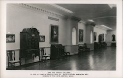 Green Gallery - Museum of Fine Arts Postcard