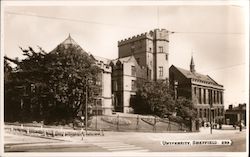 University of Sheffield England Yorkshire Postcard Postcard Postcard