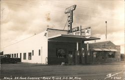 Mac's 24 Hour Service Truck Stop Postcard