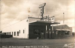 Mac's 24 Hour Service Truck Stop Rock River, WY Postcard Postcard Postcard