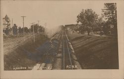 Train on Tracks - ACRR Postcard