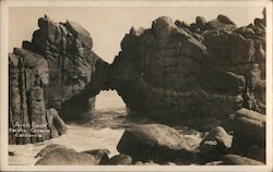 Arch Rock - Pacific Grove, California Postcard Postcard Postcard