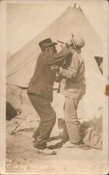 A Camp Barber Postcard