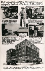 Historic Dodge City Kansas Postcard