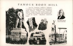 Famous Boot Hill Postcard