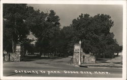 Gateway to Park Postcard
