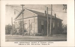 First Presbyterian Church in Jackson County Postcard