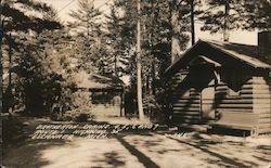 Brotherton Cabins Postcard