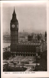 Bird's-Eye View of Big Ben Postcard