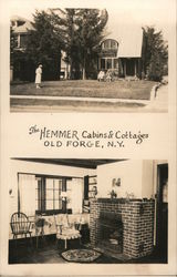 The Hemmer Cabins & Cottages Old Forge, NY Postcard Postcard Postcard