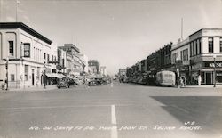 No. on Santa Fe Ave. from Iron St. Salina, KS Postcard Postcard Postcard