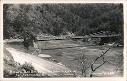 Bidwell Bar Bridge Oroville, CA Postcard Postcard Postcard