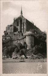 La Tour du Nord et la Merveille, Mont Saint-Michel Postcard