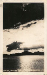 View of Sunset Postcard