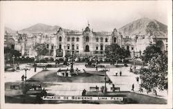 Government Palace Lima, Peru Postcard Postcard Postcard