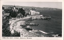 Balneario Miramar Viña del Mar, Chile Postcard Postcard Postcard