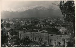 View from Cerro Santa Lucia Santiago, Chile Postcard Postcard Postcard