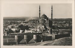 Panorama of Cairo and the Citadel Postcard