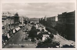 Mohamed Aly Square Alexandria, Egypt Africa Postcard Postcard Postcard