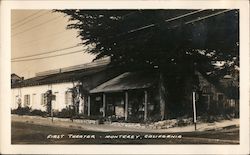 First Theater Monterey, CA Postcard Postcard Postcard