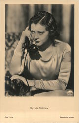 Sylvia Sidney Postcard